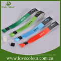 Promocional Transferência de Calor Impresso Wrist Band Wristband Poliéster